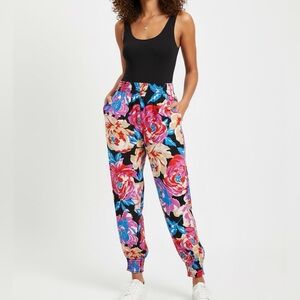 Anthropologie Aniya Floral Jogger Pants